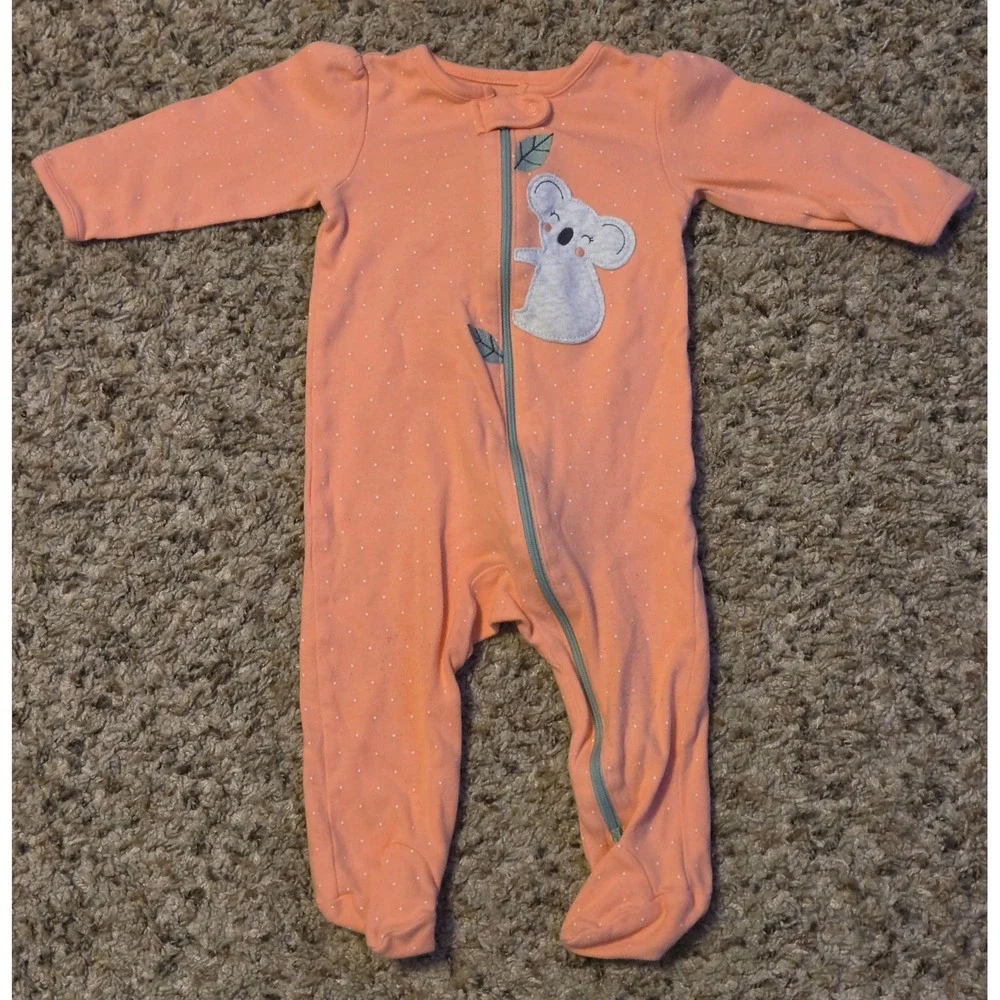 Bundle Of 2 Sleepers Baby Size 6-9 Months Carter's